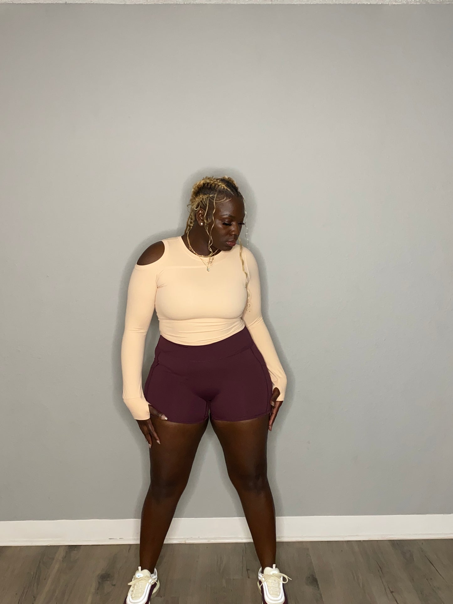 Long Sleeve Crop Top